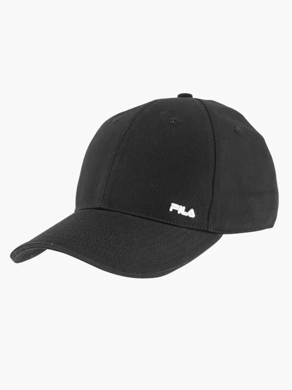 Dames FILA Zwarte Metall Charm Cap