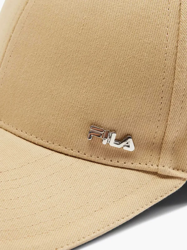 Dames FILA Zwarte Metall Charm Cap