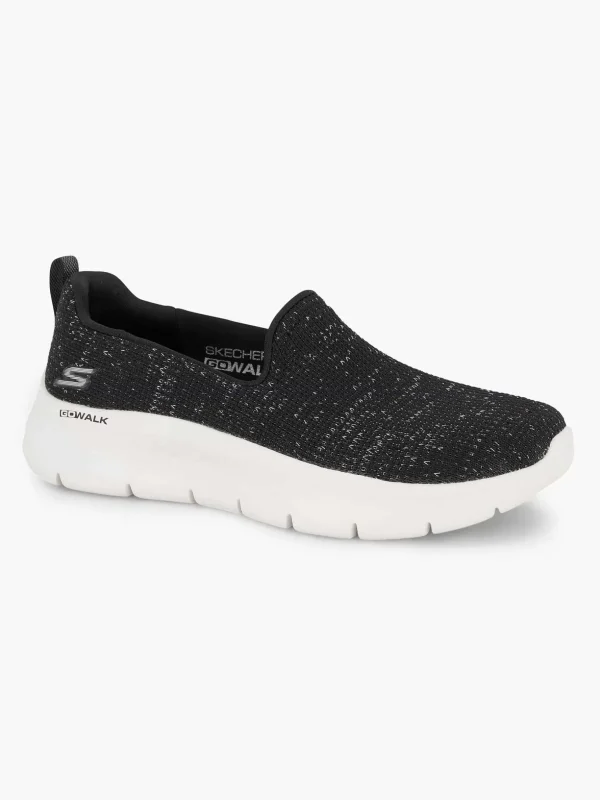 Dames Skechers Zwarte Go Walk Flex - Flashing Stars