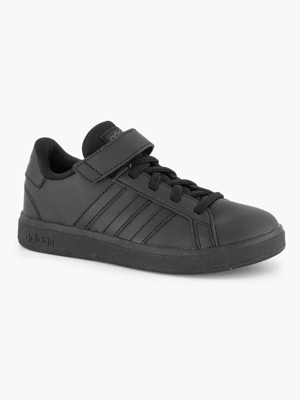 Kinderen adidas Zwarte Grand Court 2.0 El K