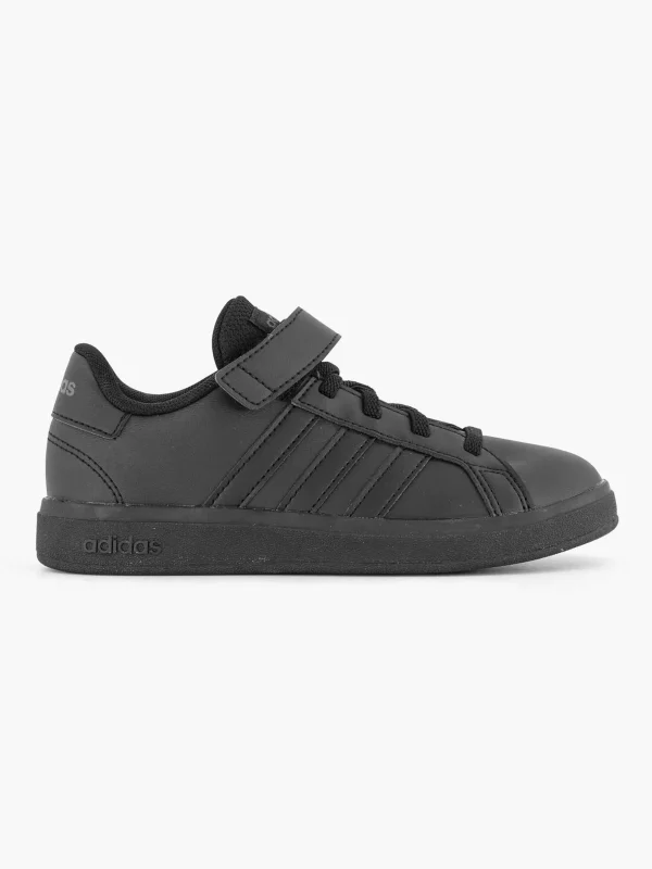 Kinderen adidas Zwarte Grand Court 2.0 El K