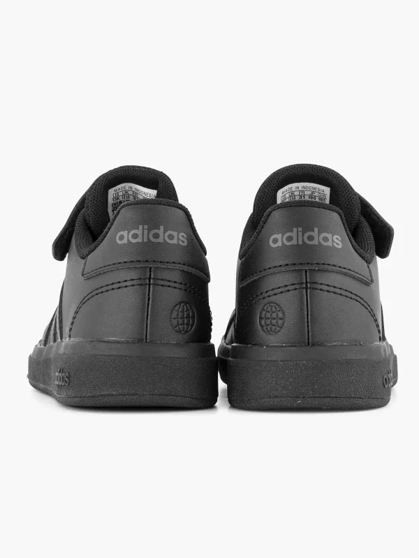 Kinderen adidas Zwarte Grand Court 2.0 El K