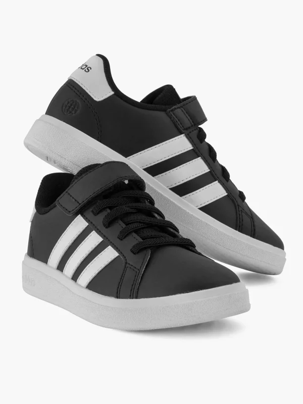 Kinderen adidas Zwarte Grand Court El C