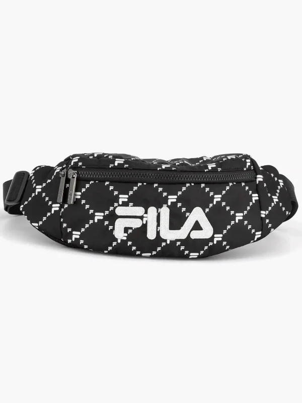 Dames FILA Zwarte Heuptas Print