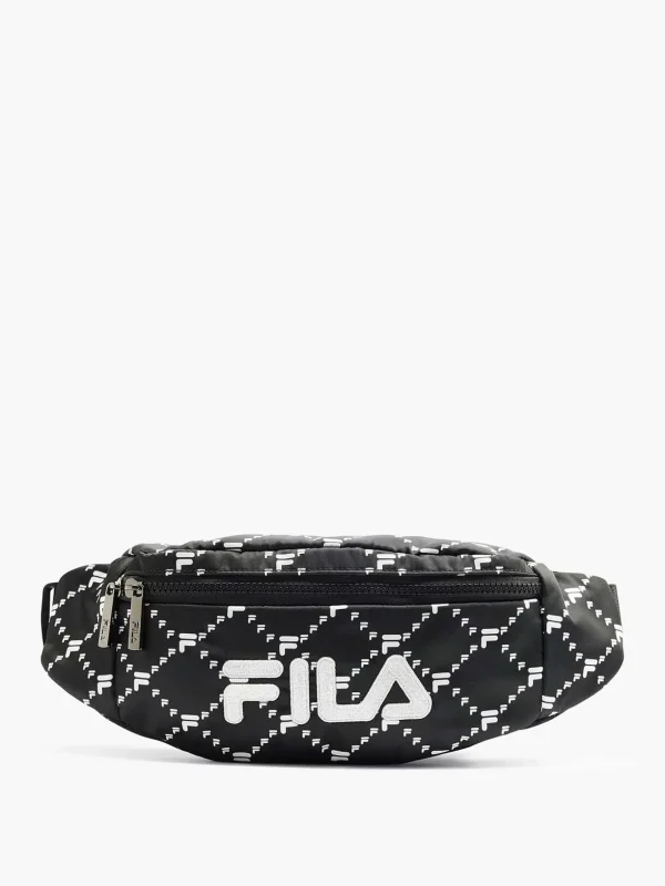 Dames FILA Zwarte Heuptas Print