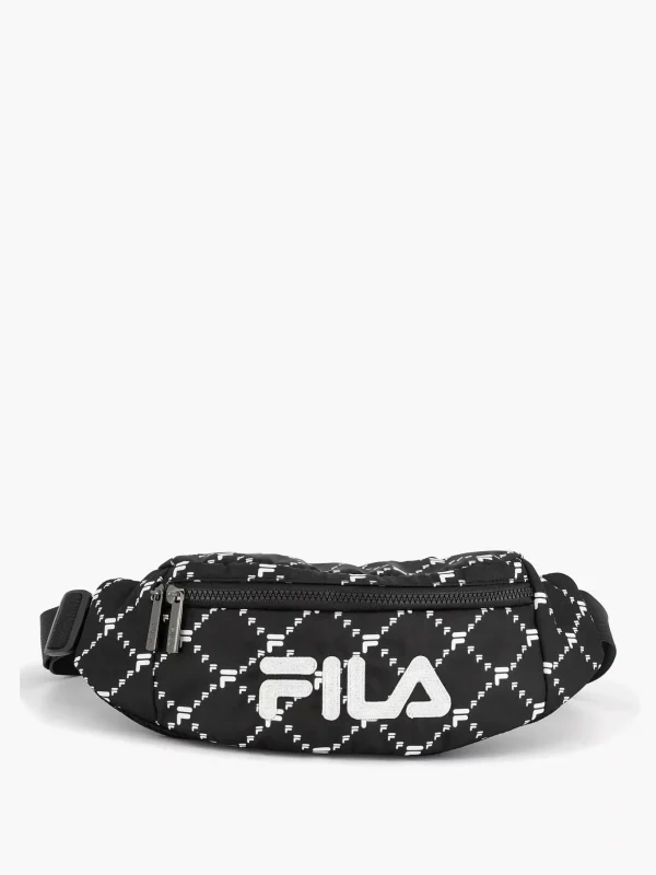 Dames FILA Zwarte Heuptas Print