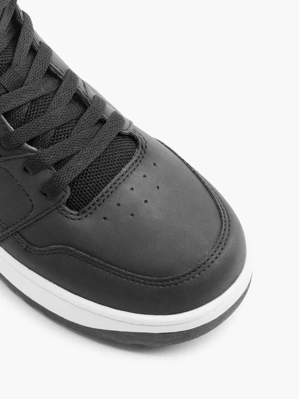 Heren FILA Zwarte Hoge Sneaker