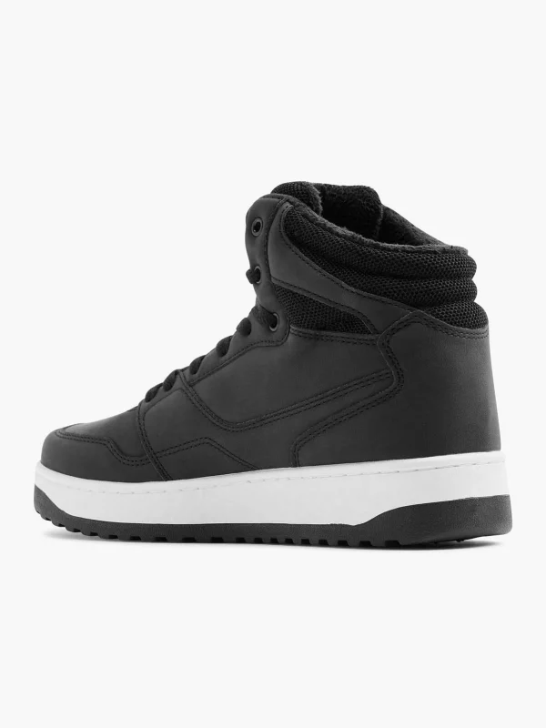 Heren FILA Zwarte Hoge Sneaker