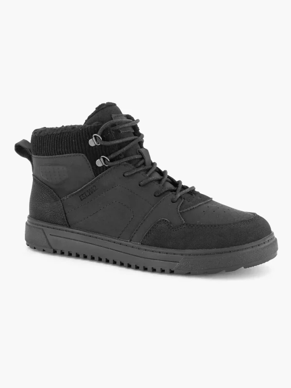 Kinderen Vty Zwarte Hoge Sneaker