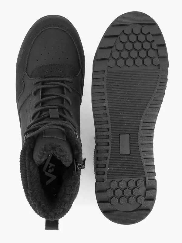 Kinderen Vty Zwarte Hoge Sneaker