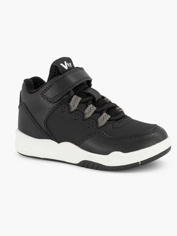 Kinderen Vty Zwarte Hoge Sneaker