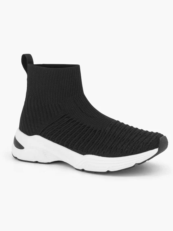 Dames Oxmox Zwarte Hoge Sneaker