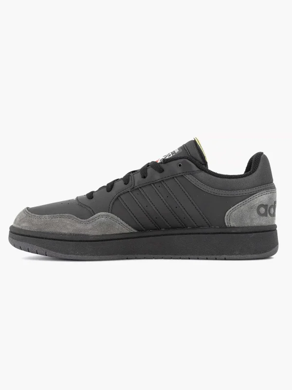 Heren adidas Zwarte Hoops 3.0