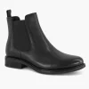 Dames 5th Avenue Zwarte Leren Chelsea Boot