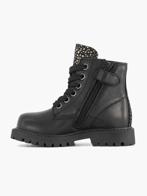 Kinderen Limelight girl Zwarte Leren Veterboot