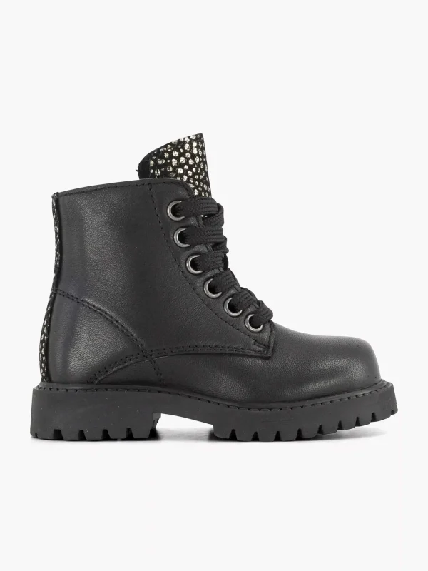 Kinderen Limelight girl Zwarte Leren Veterboot