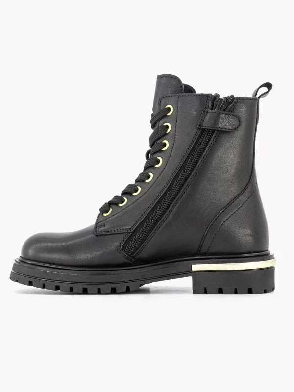 Kinderen Limelight girl Zwarte Leren Veterboot