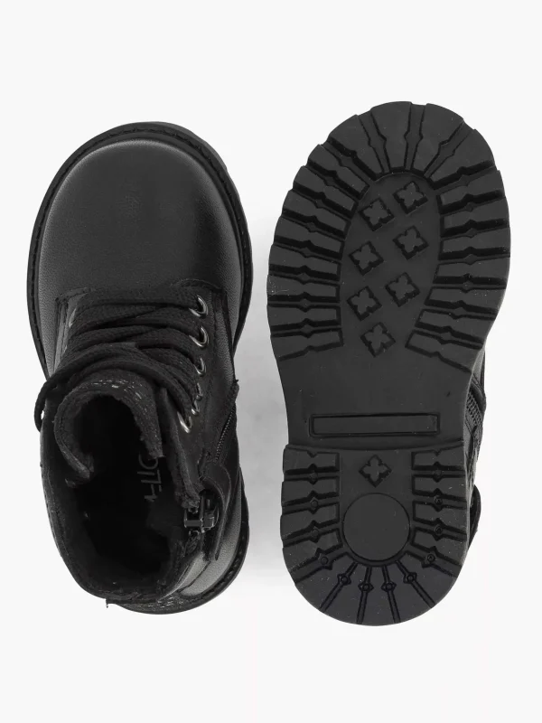 Kinderen Limelight girl Zwarte Leren Veterboot