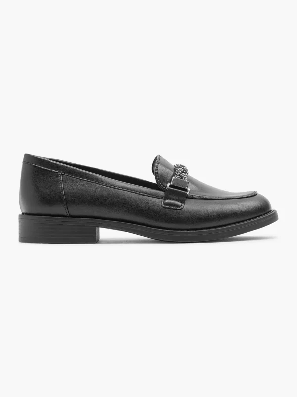 Dames Graceland Zwarte Loafer