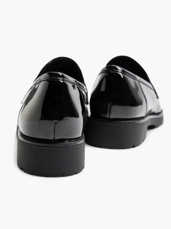 Dames Graceland Zwarte Loafer Lak