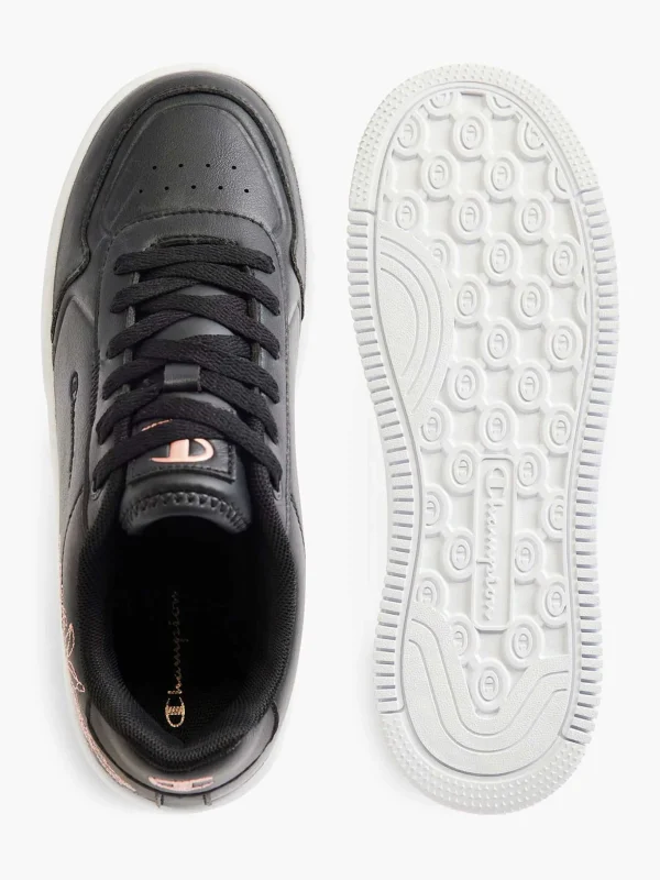 Dames Champion Zwarte Low Cut Shoe Rebound