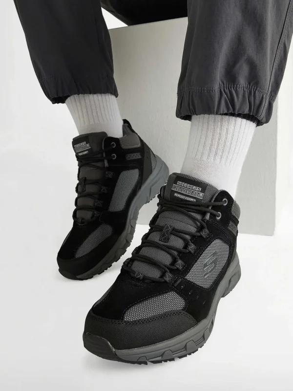 Heren Skechers Zwarte Oak Canyon - Ironhide