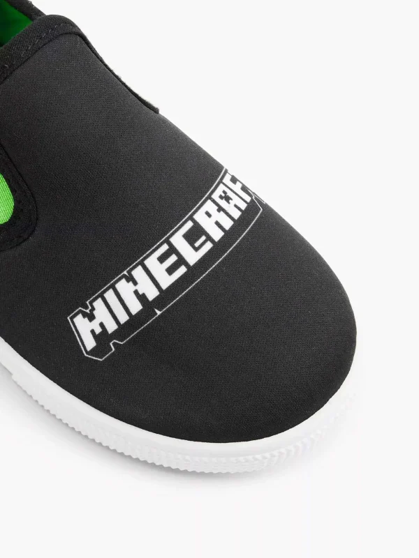 Kinderen Minecraft Zwarte Pantoffel