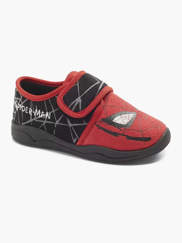 Kinderen Spiderman Zwarte Pantoffel