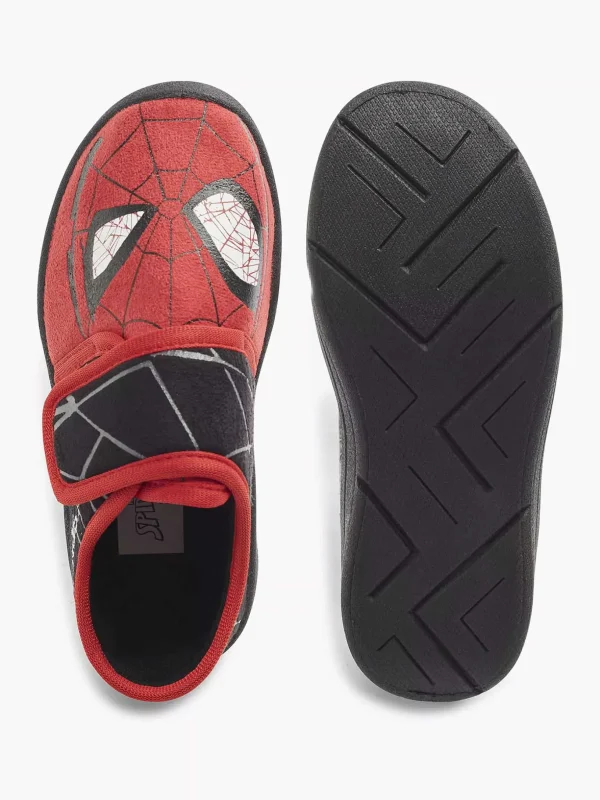Kinderen Spiderman Zwarte Pantoffel