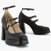 Dames Graceland Zwarte Platform Pump