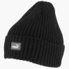 Dames Puma Zwarte Classic Cuff Beanie