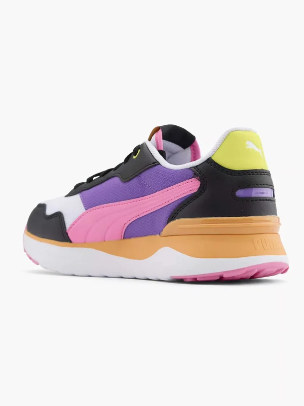 Kinderen Puma Zwarte R78 Voyage Jr Sneaker