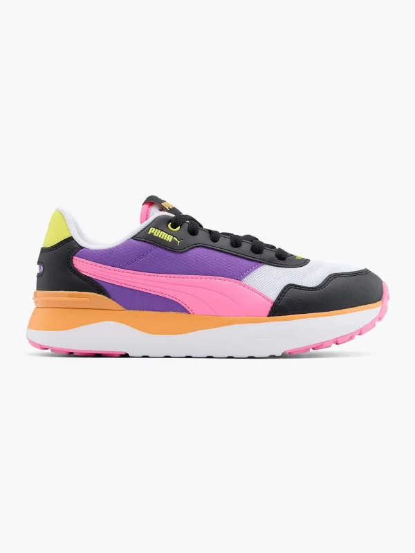 Kinderen Puma Zwarte R78 Voyage Jr Sneaker