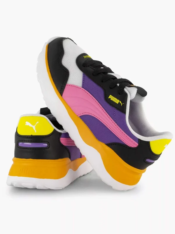 Kinderen Puma Zwarte R78 Voyage Jr Sneaker