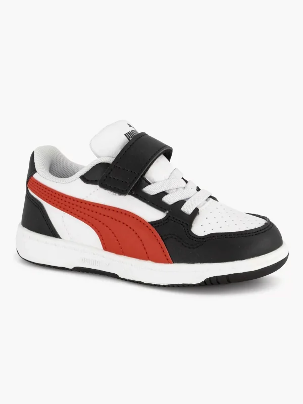 Kinderen Puma Zwarte Reb-L Sneaker