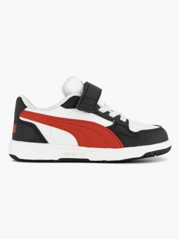 Kinderen Puma Zwarte Reb-L Sneaker