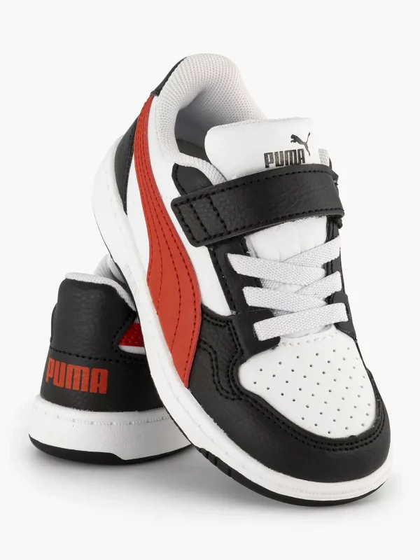 Kinderen Puma Zwarte Reb-L Sneaker