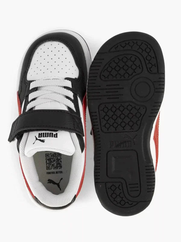 Kinderen Puma Zwarte Reb-L Sneaker