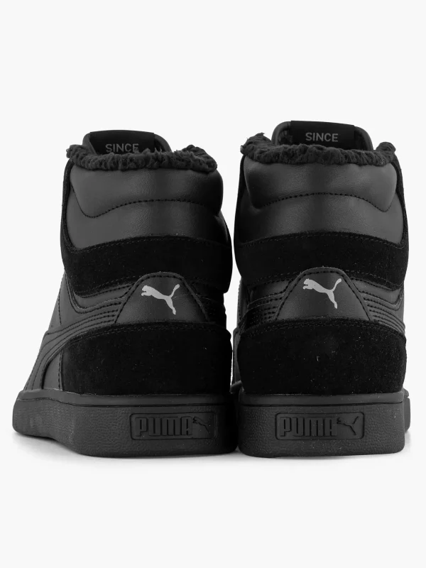Heren Puma Zwarte Shuffle Mid Fur