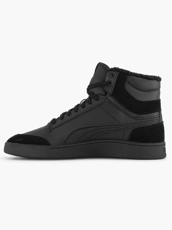 Heren Puma Zwarte Shuffle Mid Fur
