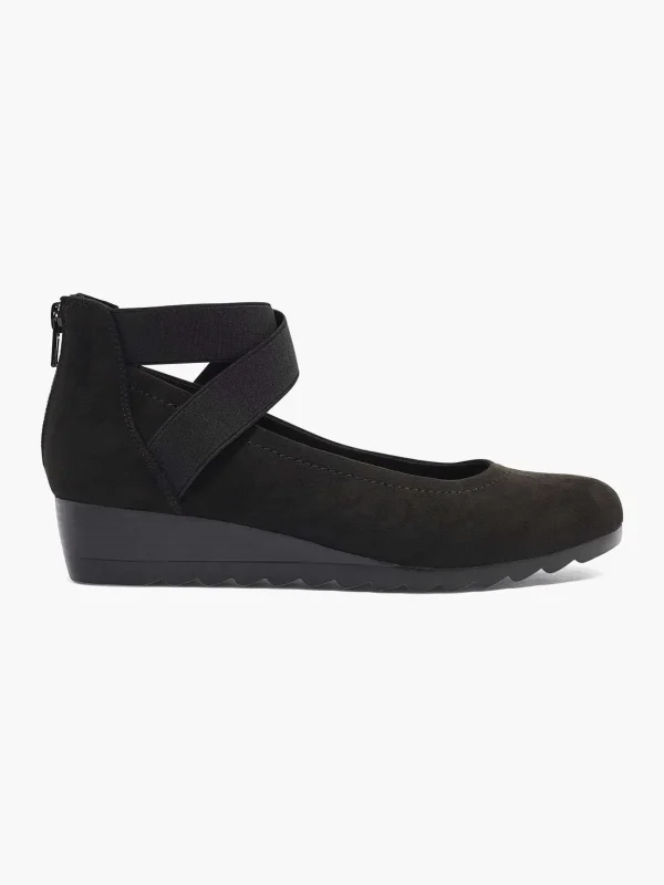 Dames Graceland Zwarte Pump Sleehak