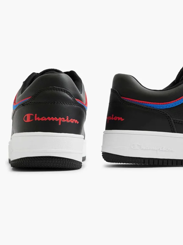 Heren Champion Zwarte Rebound Low