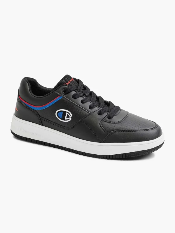 Heren Champion Zwarte Rebound Low