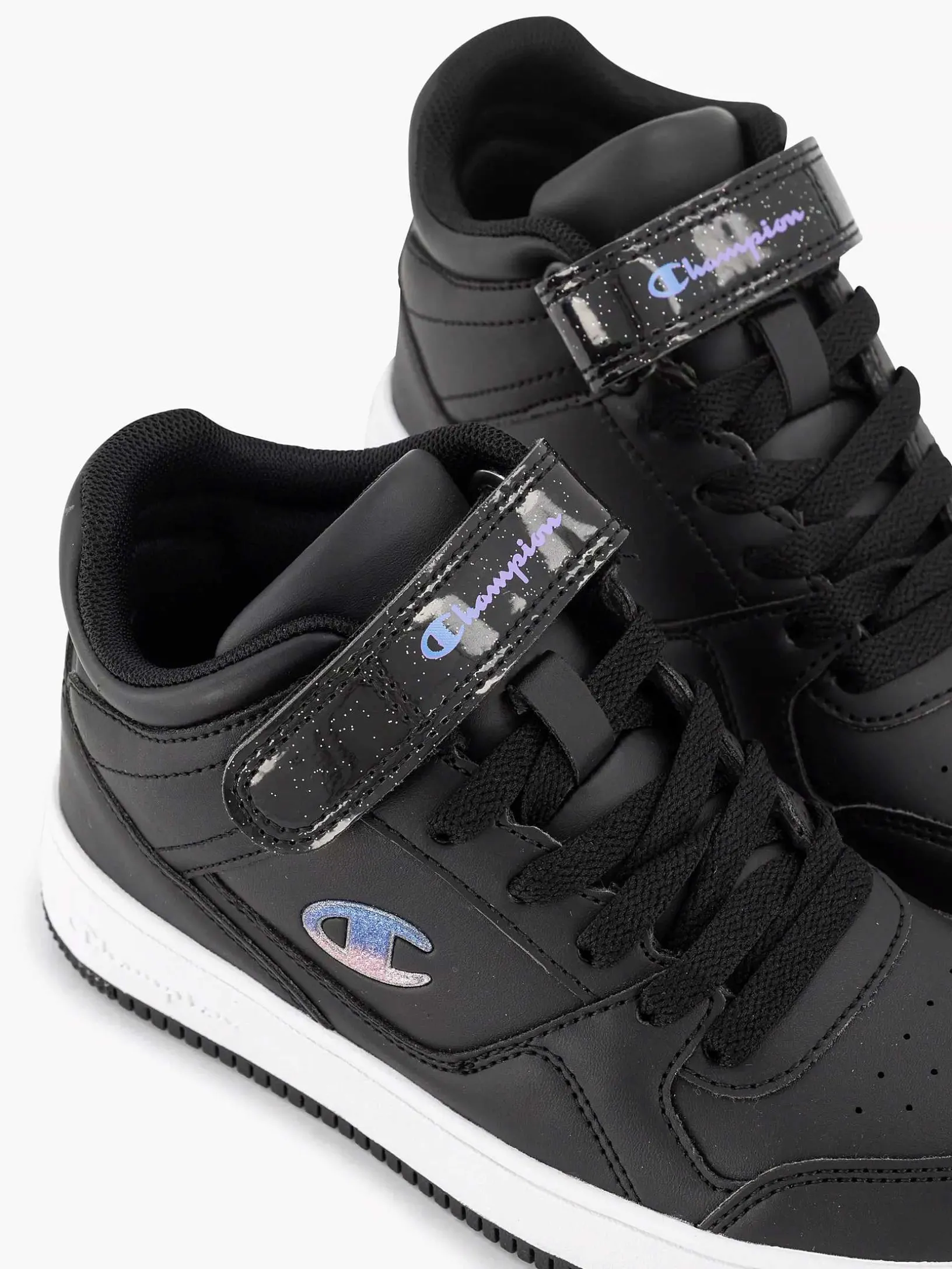 Kinderen Champion Zwarte Rebound Vintage Mid G
