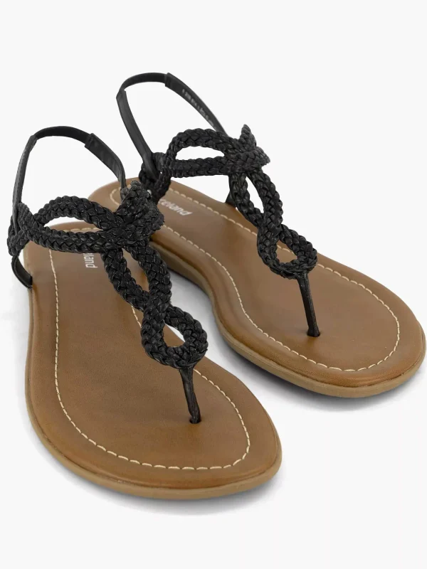 Dames Graceland Zwarte Sandaal