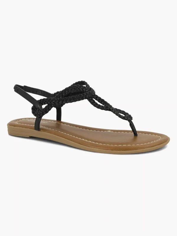 Dames Graceland Zwarte Sandaal