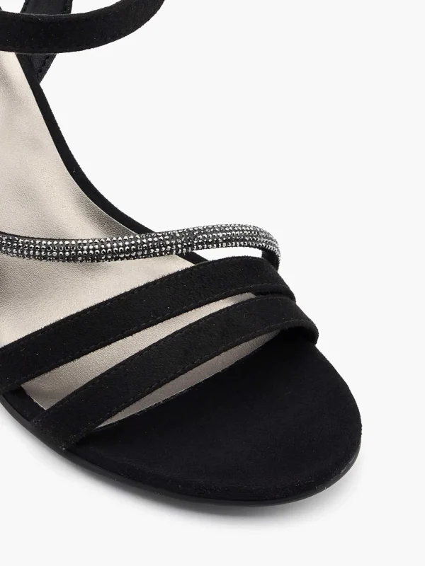 Dames Graceland Zwarte Sandalette
