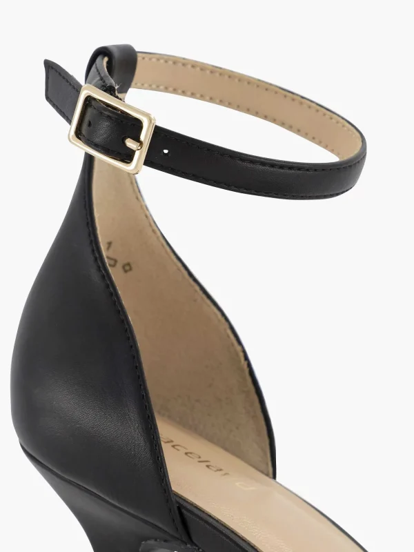 Dames Graceland Zwarte Sandalette