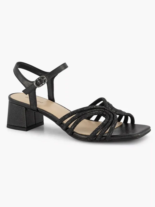 Dames Graceland Zwarte Sandalette