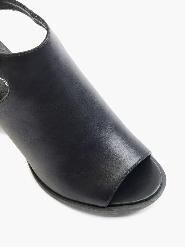 Dames Graceland Zwarte Sandalette